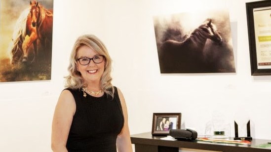 L'artiste photographe Liette Gilbert.