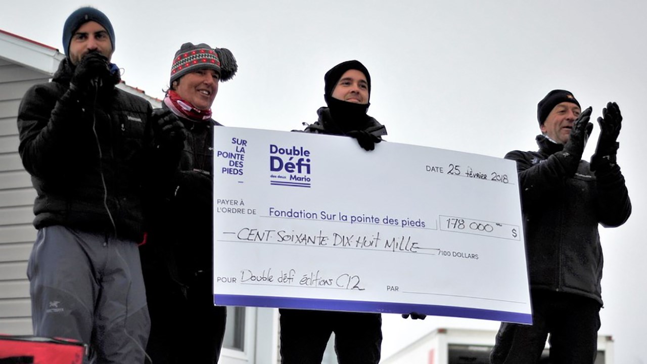 La cohorte 12 de l'École d'Entrepeneurship de Beauce a amassé 178 000 $ pour la Fondation Sur la pointe des pieds en date du dimanche 25 février 2018.