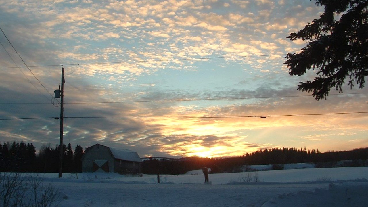 PHOTOS | L'hiver en Beauce dans toute sa splendeur (1 sur 5)