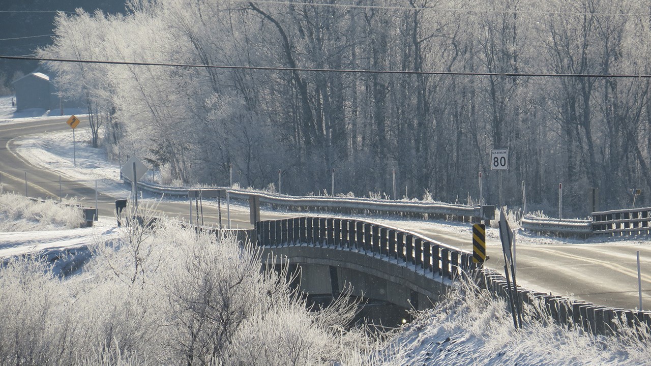 PHOTOS | L'hiver en Beauce dans toute sa splendeur (1 sur 5)