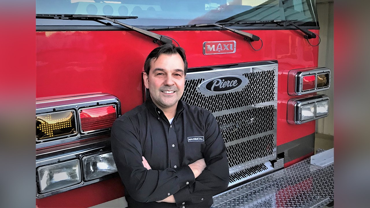 Danny Dufour, président de Maxi Métal.
