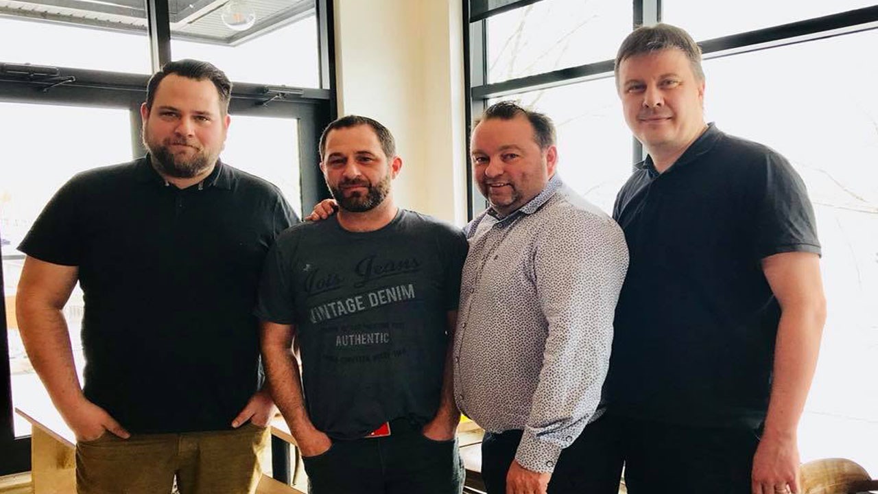 Les nouveaux propriétaires du Rock Café -  Anthony Blais, Sébastien Pare, Martin Giguere et Hans Mercier
