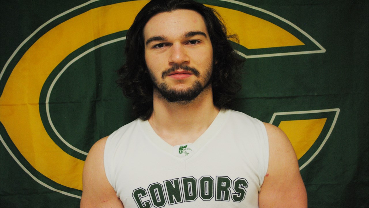 Félix-Antoine Beaulieu a marqué 20 points pour l'équipe de basketball des Condors.