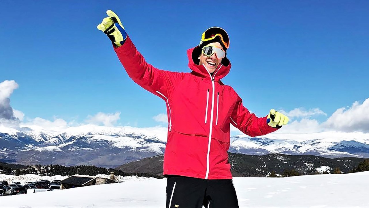 L'athlète de Sainte-Marie en snowboard cross Éliot Grondin, âgé de 16 ans.