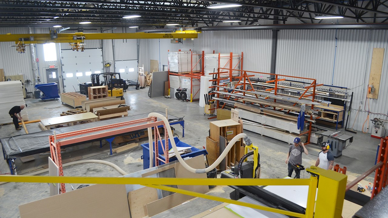 Safari Condo ouvre sa nouvelle usine de 23 000 pieds carrés à St-Frédéric