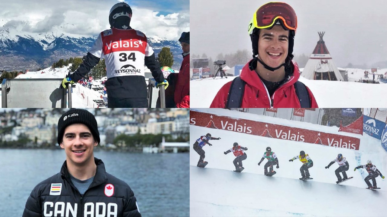 L'athlète de Sainte-Marie en snowboard cross, Éliot Grondin, a obtenu son meilleur résultat en carrière samedi le 17 mars 2018, soit une 11e position à la Coupe du monde de Veysonnaz, en Suisse.