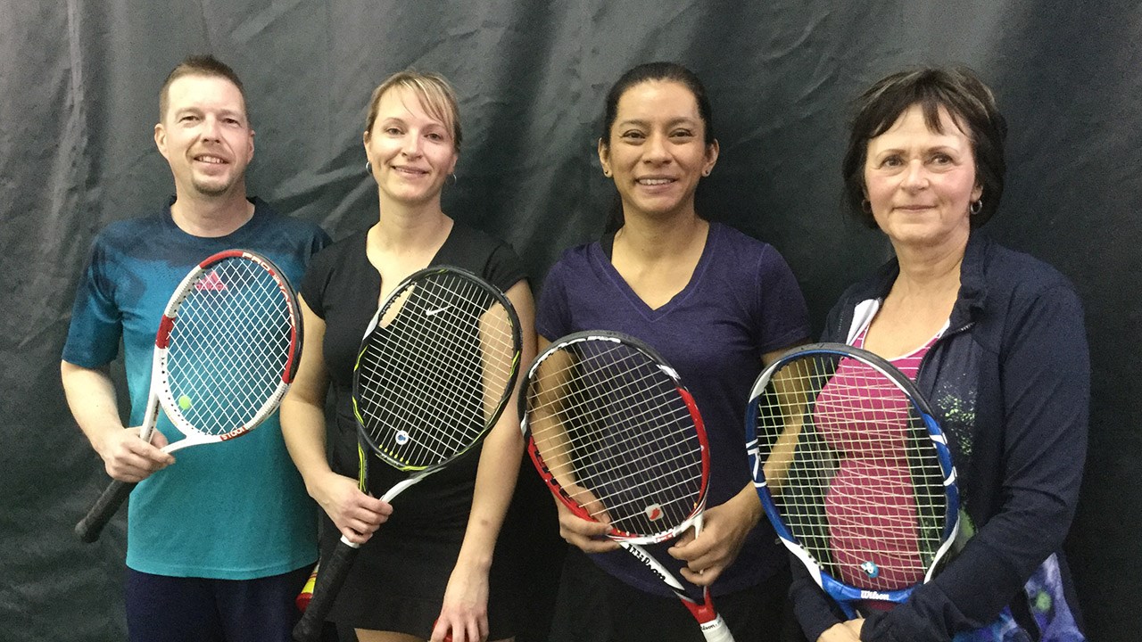 Le Tennis Beauce organisait un tournoi en double ce dimanche 18 mars