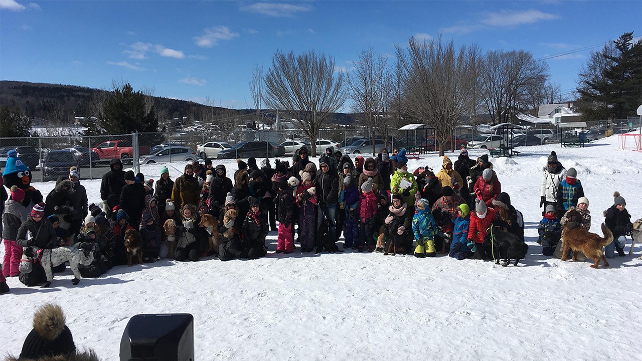 Un après-midi canin pour le dernier rendez-vous d’hiver Beauce Auto Ford-Lincoln