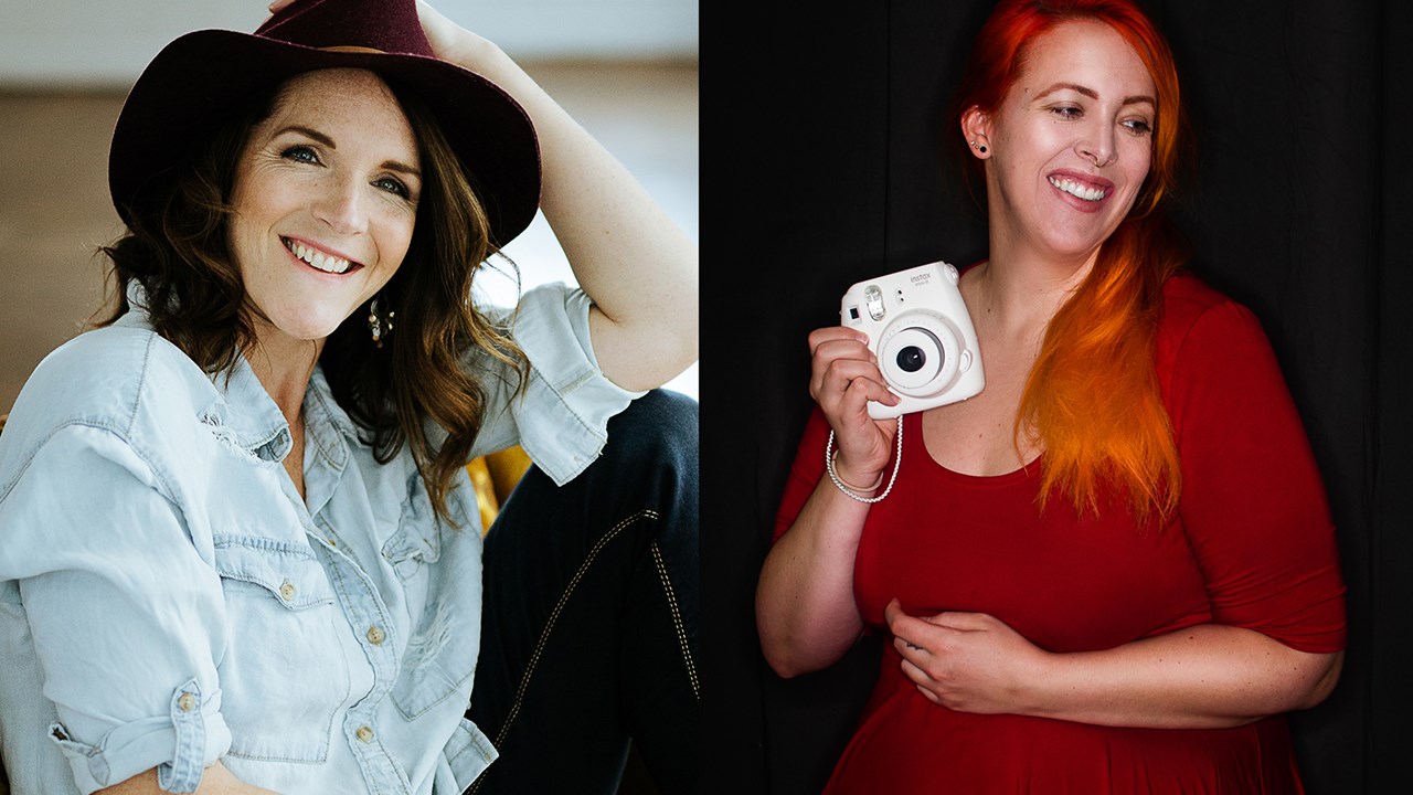 Ariann et Caroline, les photographes