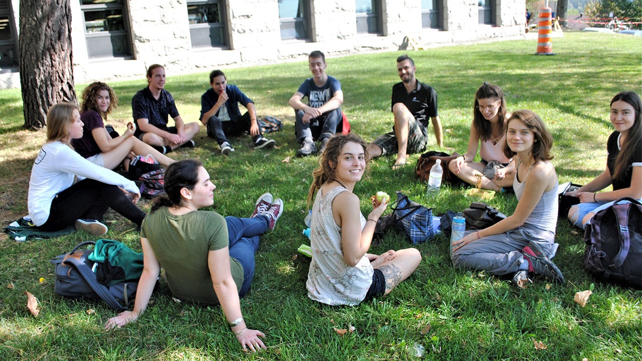 Quelques membres du Comité Environnement Responsable du Cégep Beauce-Appalaches.