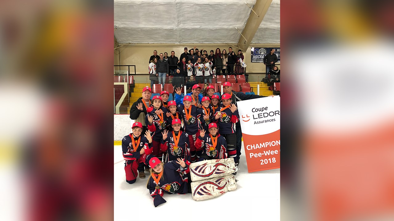 Les Baroudeurs Pee-Wee de Beauce-Centre