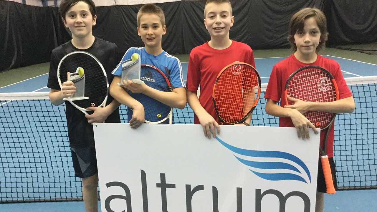 Les 13, 14 et 15 avril, le Tennis Beauce présentait la Coupe Altrum