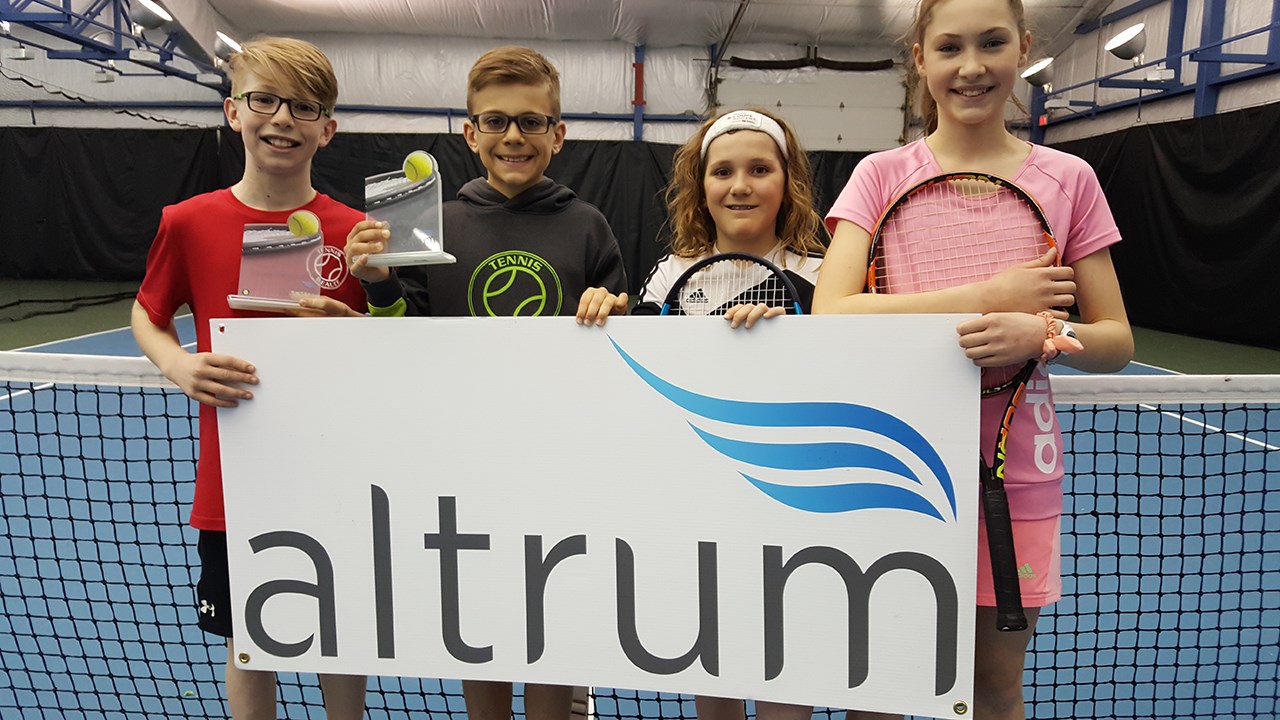 Les 13, 14 et 15 avril, le Tennis Beauce présentait la Coupe Altrum