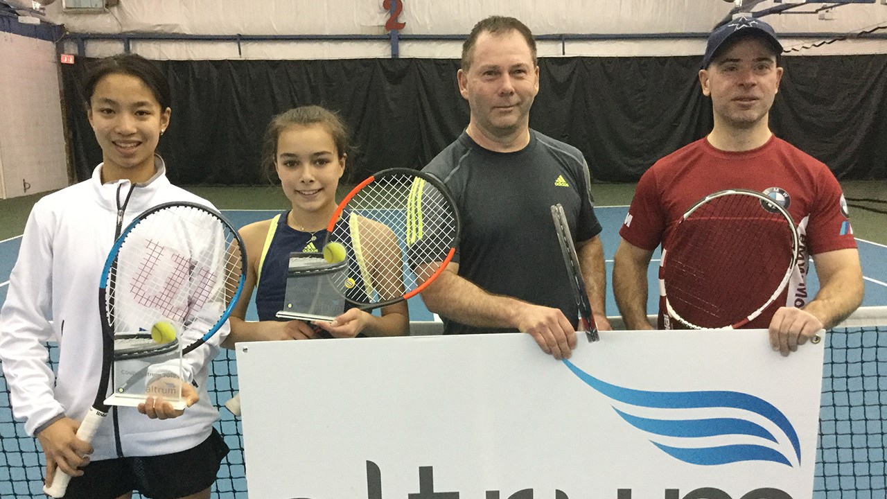 Les 13, 14 et 15 avril, le Tennis Beauce présentait la Coupe Altrum