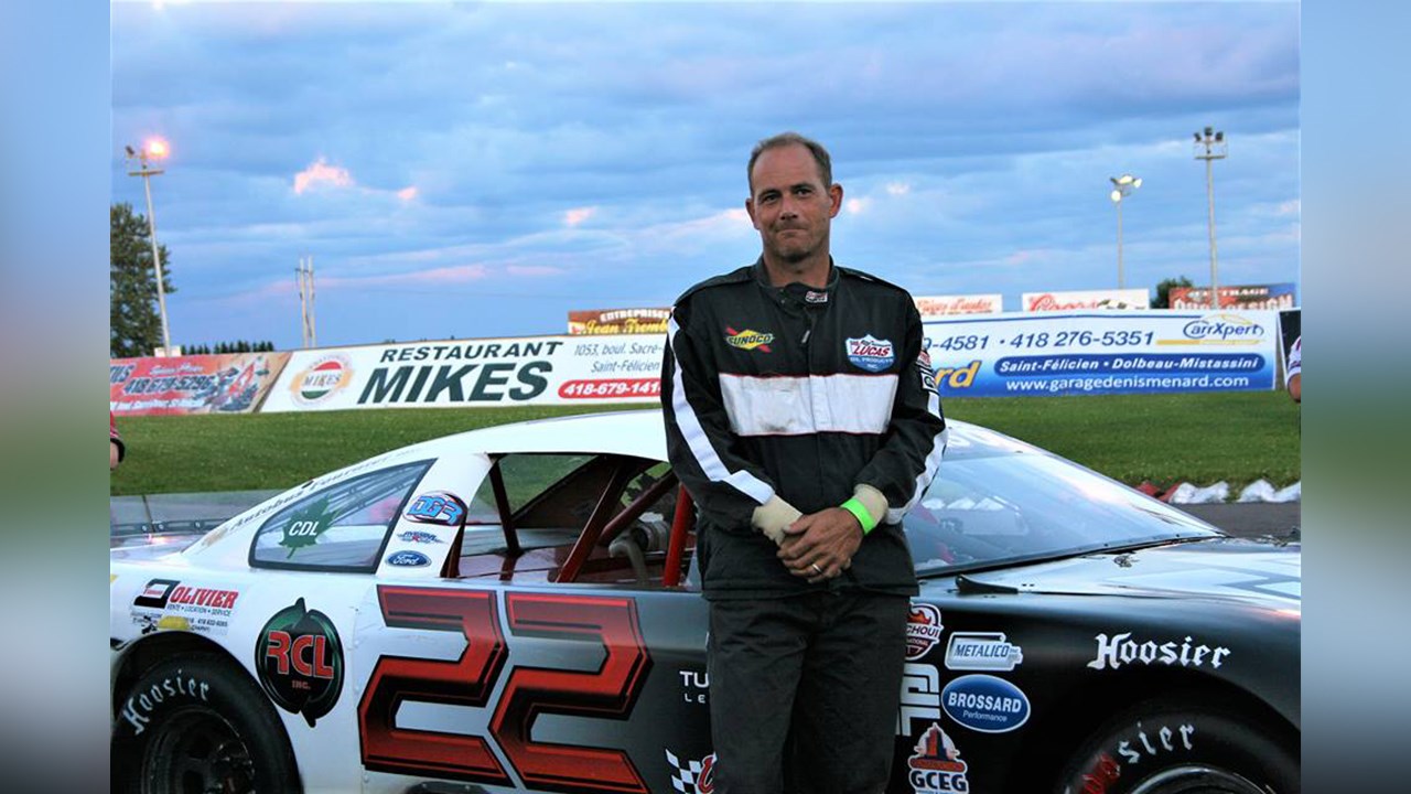 Le pilote Louis-philippe Labrecque