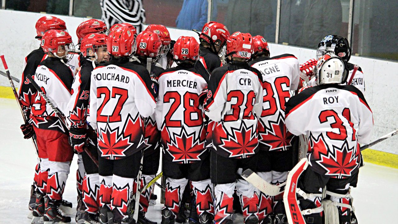 L'équipe des Pee-Wee AAA