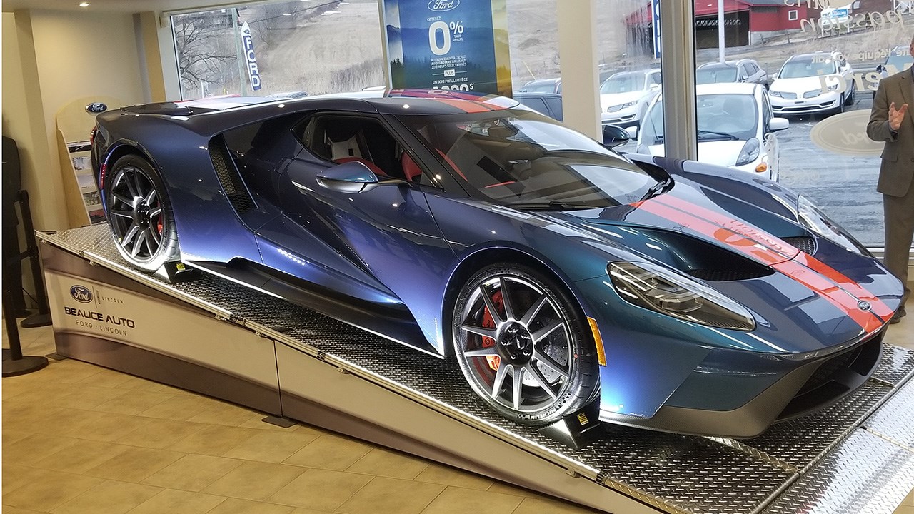 Beauce Auto Ford Lincoln dévoile la Ford GT 2018 : plus de 700 000 $