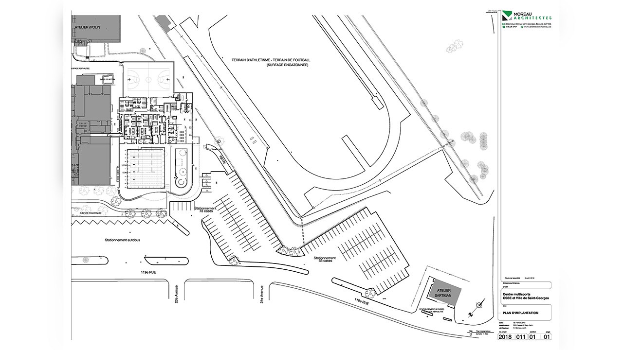 La Ville et la Commission scolaire prêtes pour un complexe sportif