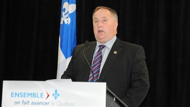 Le député de Beauce-Sud, Paul Busque.