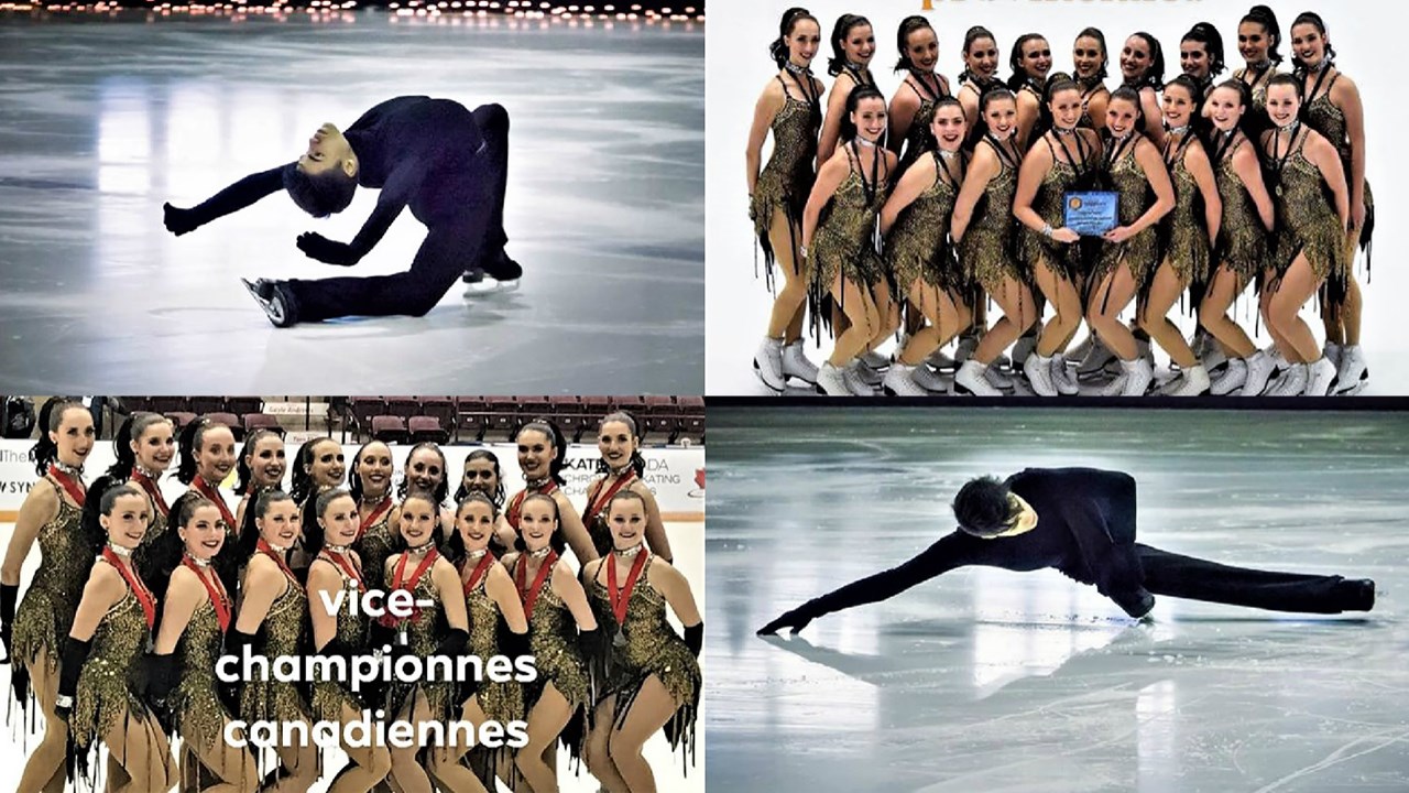 Édouard Tremblay, de Saint-Côme, fait dorénavant du patinage artistique synchronisé
