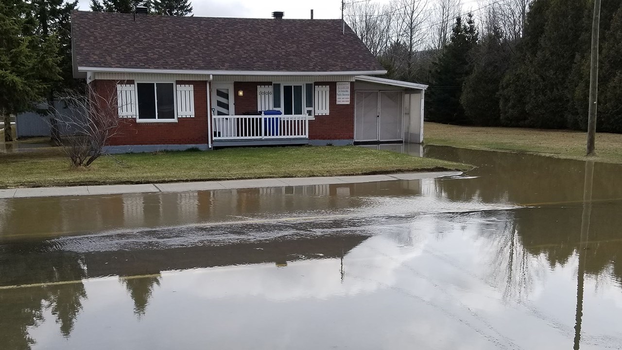 Inondations printanières : 75 résidences touchées à Sainte-Marie