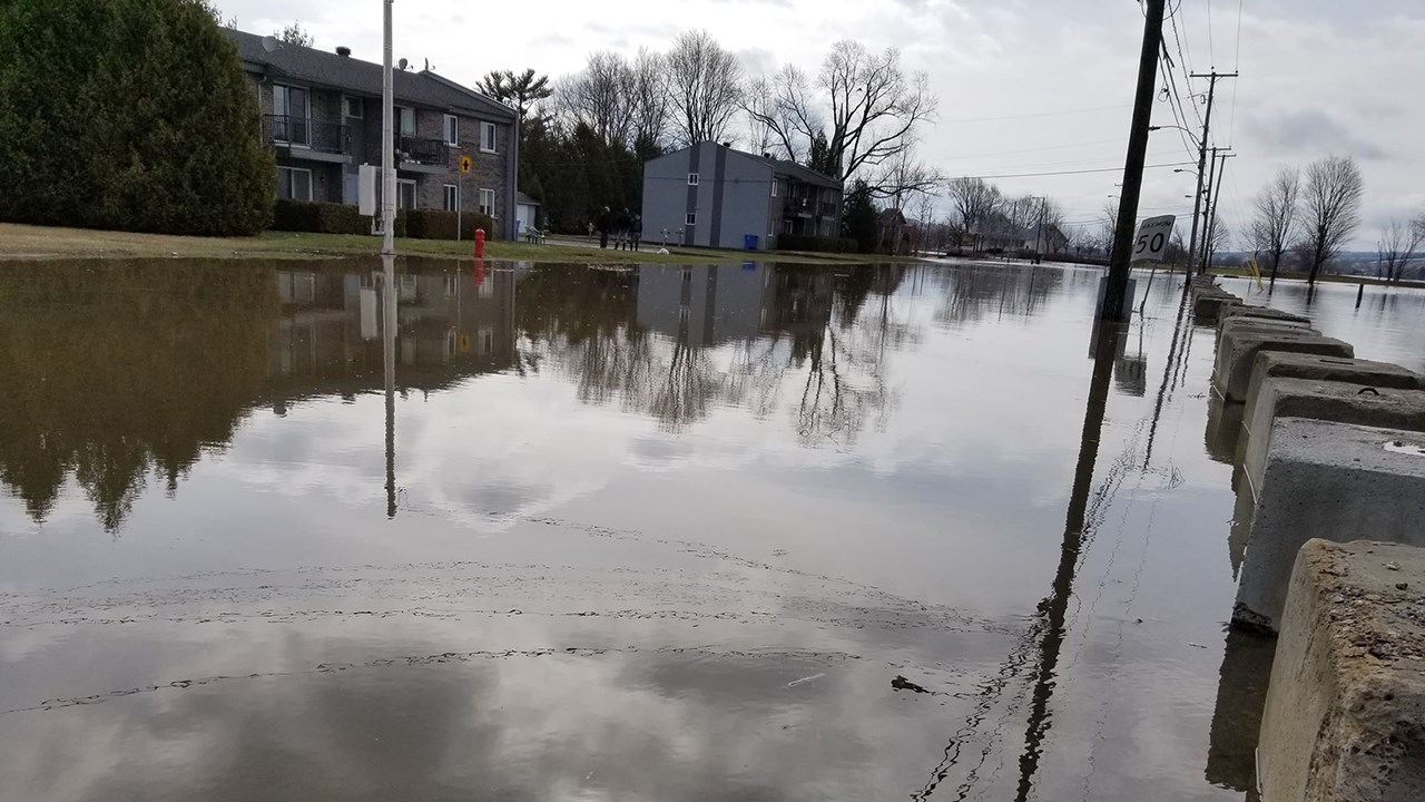 Inondations printanières : 75 résidences touchées à Sainte-Marie