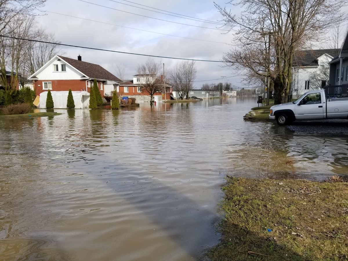 Inondations printanières : 75 résidences touchées à Sainte-Marie