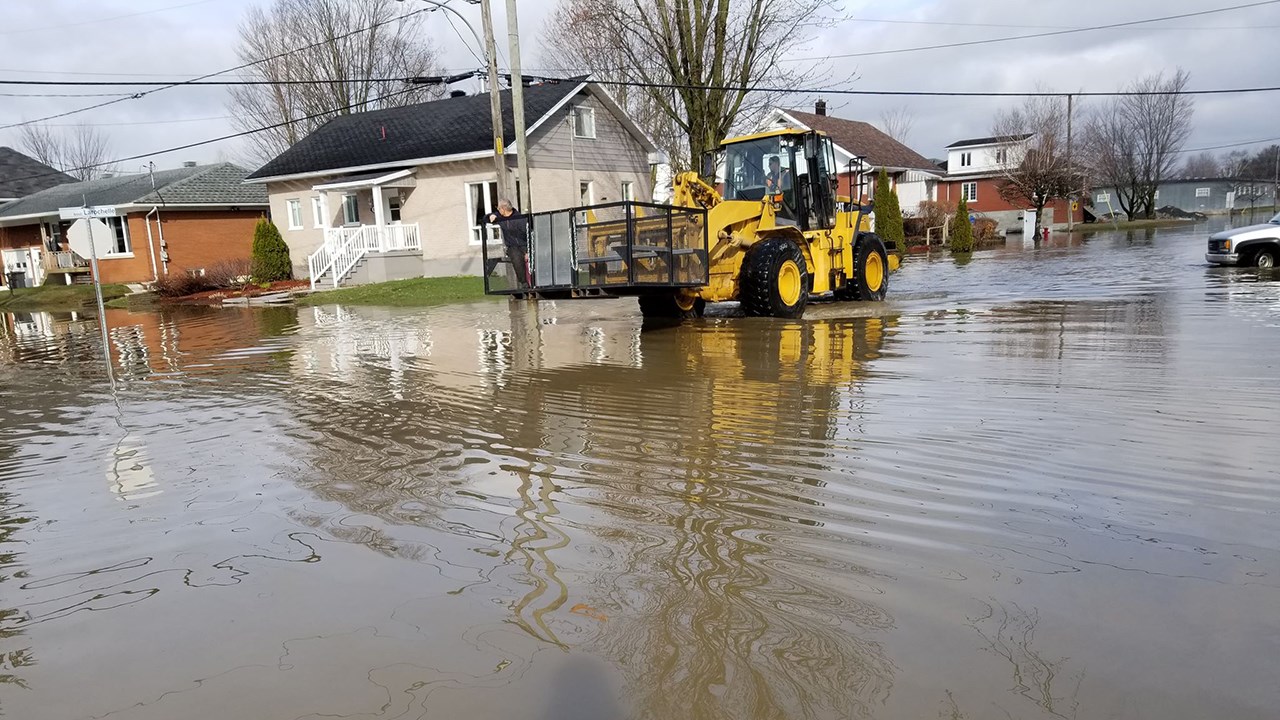 Inondations printanières : 75 résidences touchées à Sainte-Marie