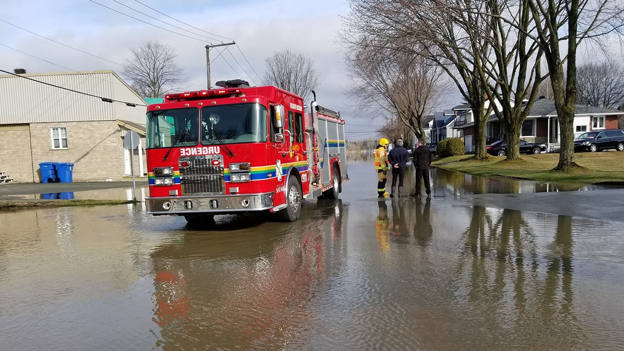 Inondations printanières : 75 résidences touchées à Sainte-Marie