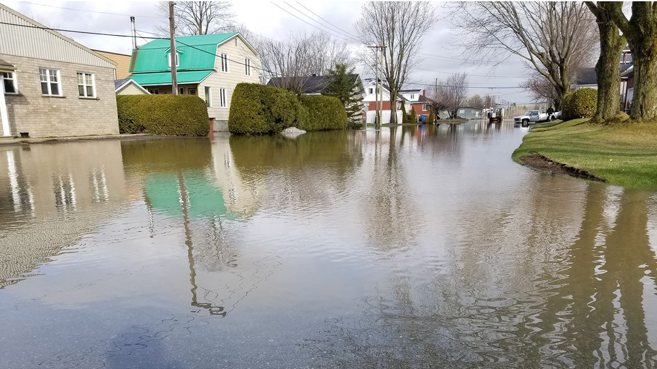Inondations printanières : 75 résidences touchées à Sainte-Marie