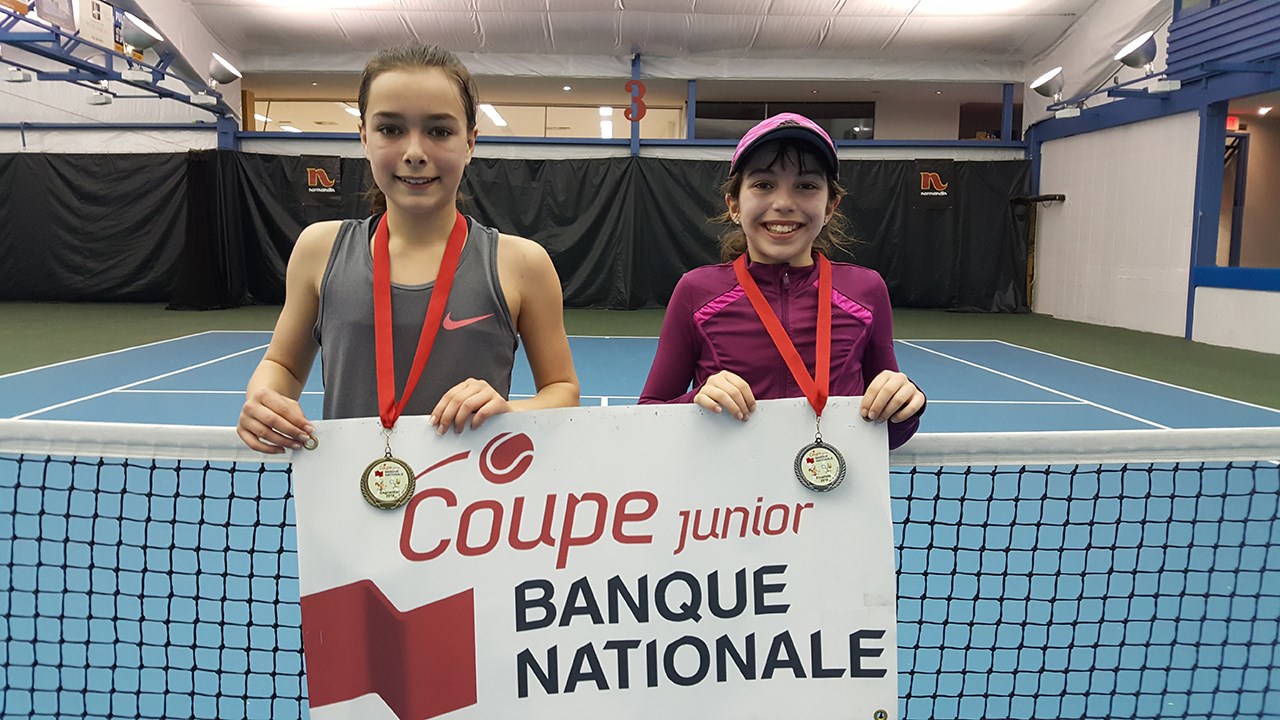 Alysée Poulin et Évelyne Rabbath