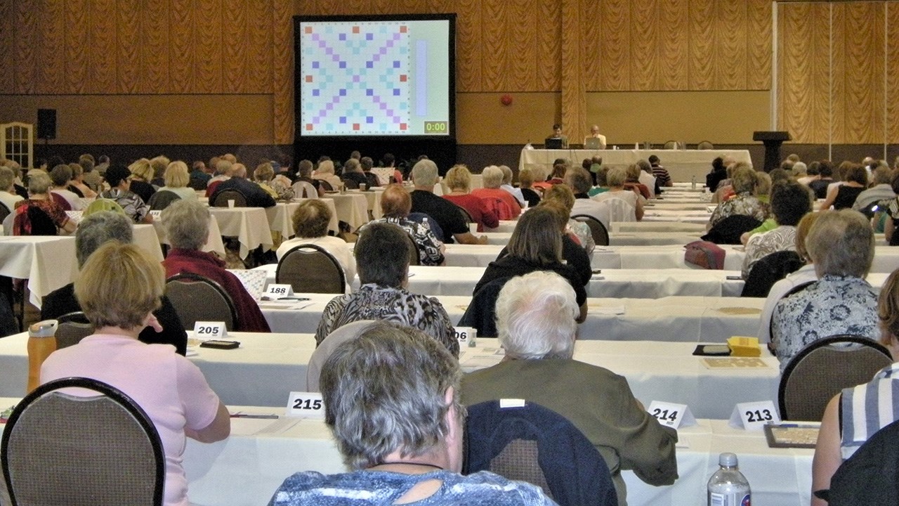 Une édition précédente du Championnat québécois de Scrabble duplicate de la Fédération québécoise des clubs de Scrabble francophone.