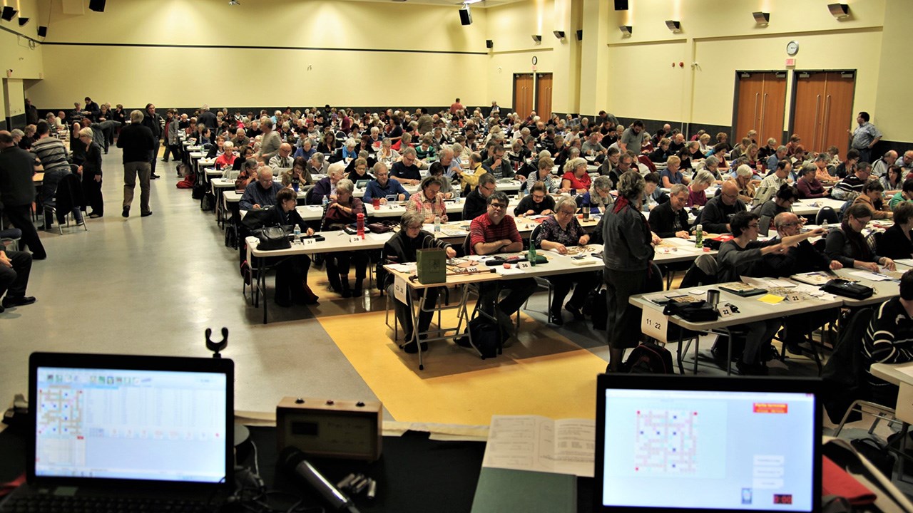 Une édition précédente du Championnat québécois de Scrabble duplicate de la Fédération québécoise des clubs de Scrabble francophone.