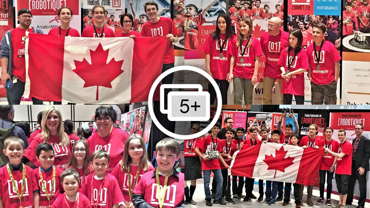 Gabriel Grondin, de Saint-Georges, et Justin Veilleux, de Beauceville, deux élèves de la polyvalente Saint-François (PSF), ont remporté la finale canadienne de la World Robot Olympiad (WRO) en robotique.