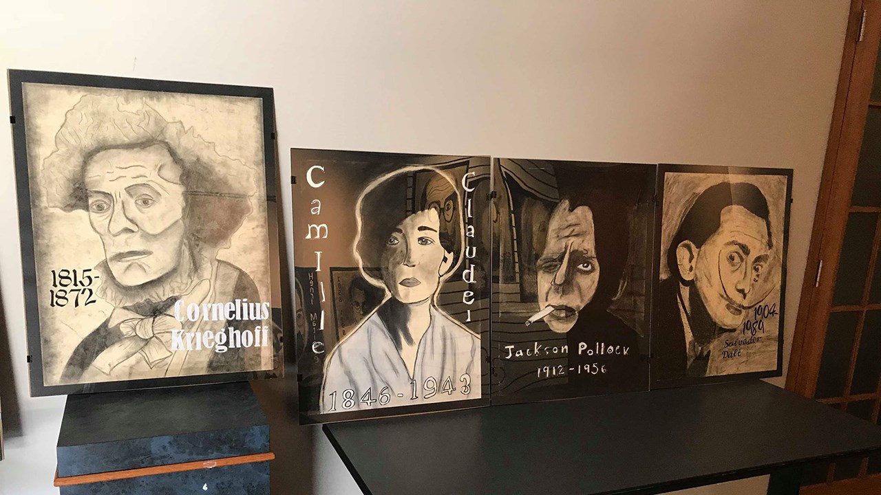 Une exposition remplie de talent dans une bibliothèque de Beauceville