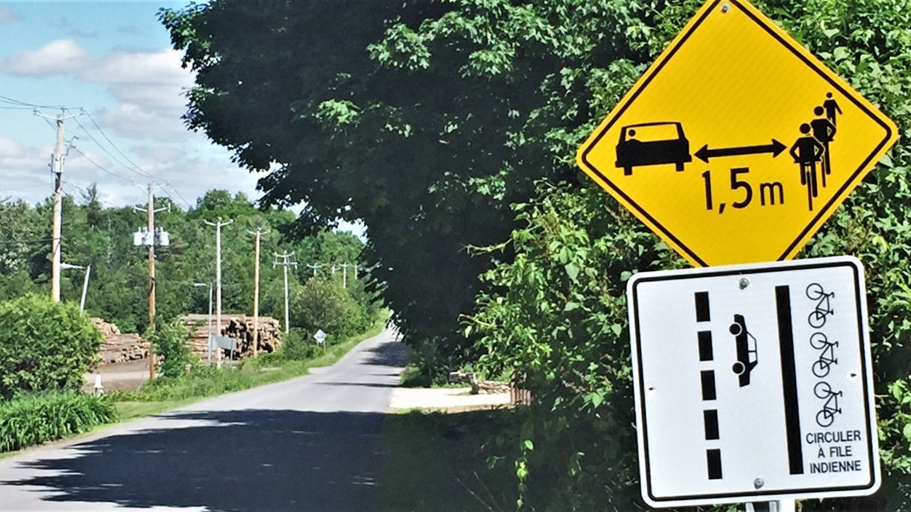Partage de la route : les services de police du Québec intensifient leurs interventions