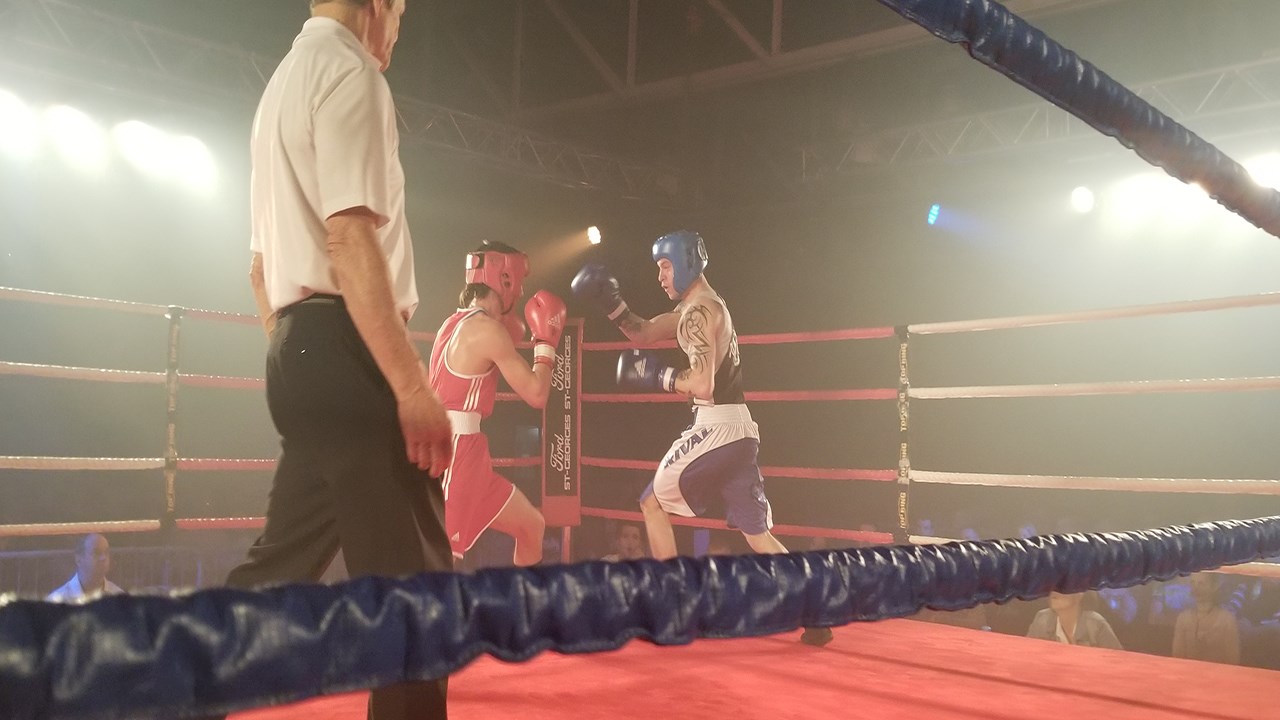 Hubert Poulin victorieux au 5e Super gala de boxe Dooly's