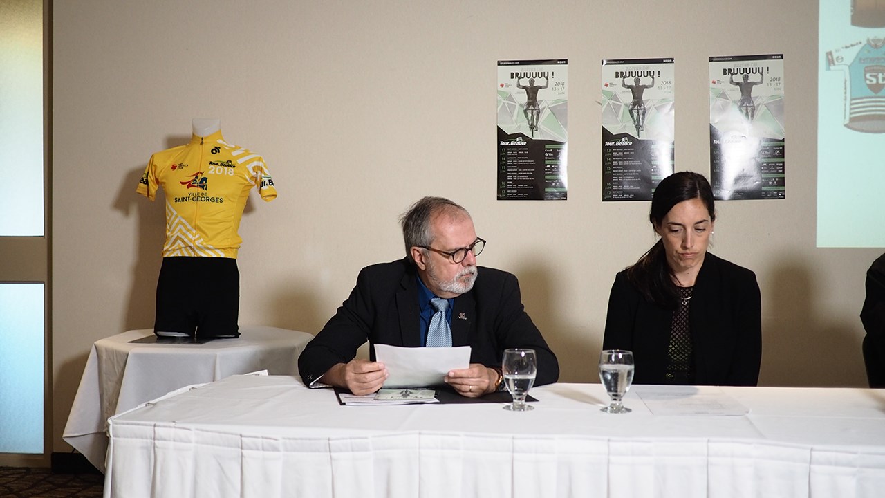 Claude Morin et Catherine Leblanc.