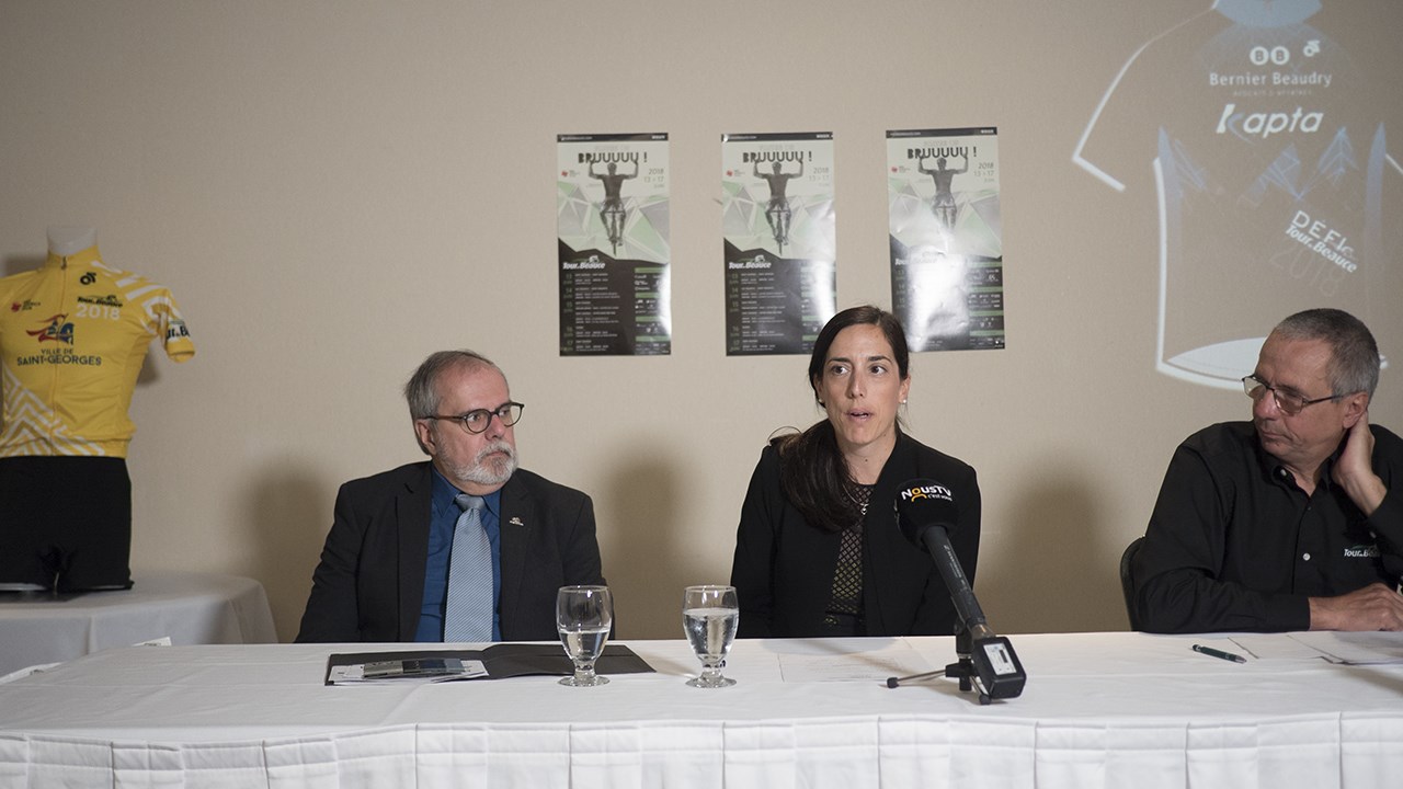 Claude Morin, Catherine Leblanc et Francis Rancourt.