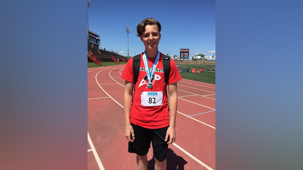Jordan Bégin, 2e au lancer du disque