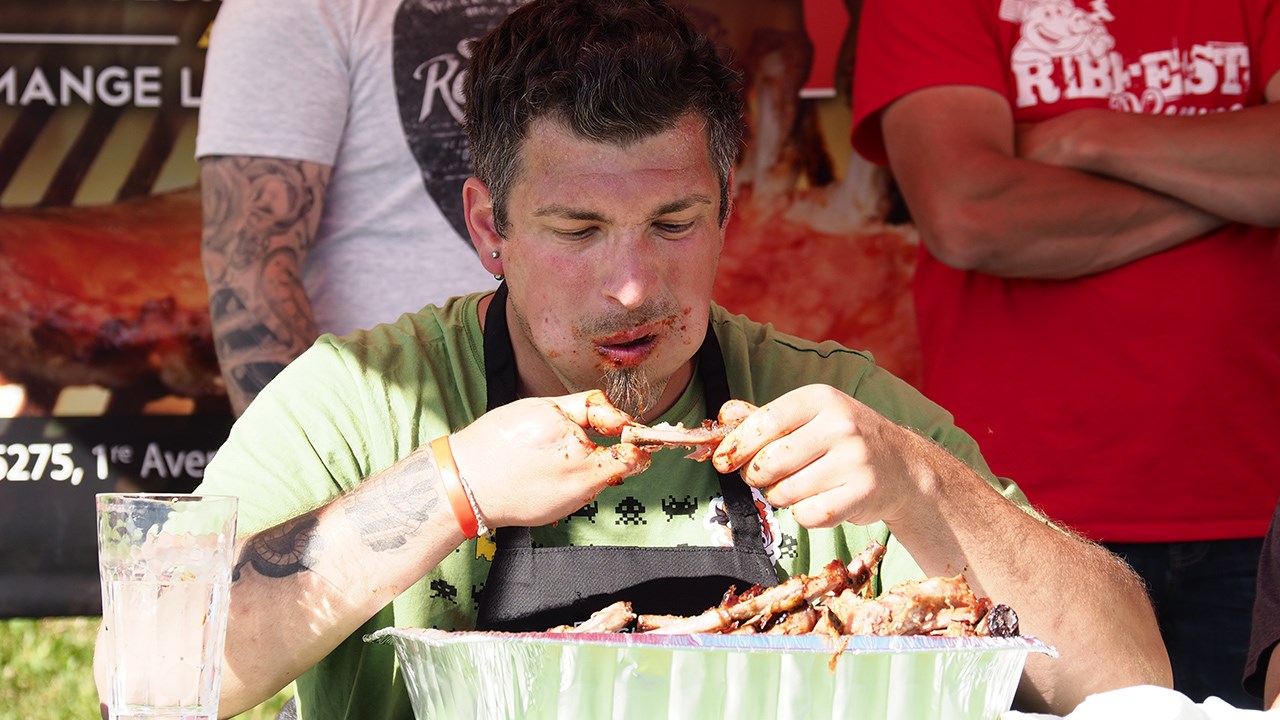Le soleil et la population au rendez-vous pour le RibFest en Beauce