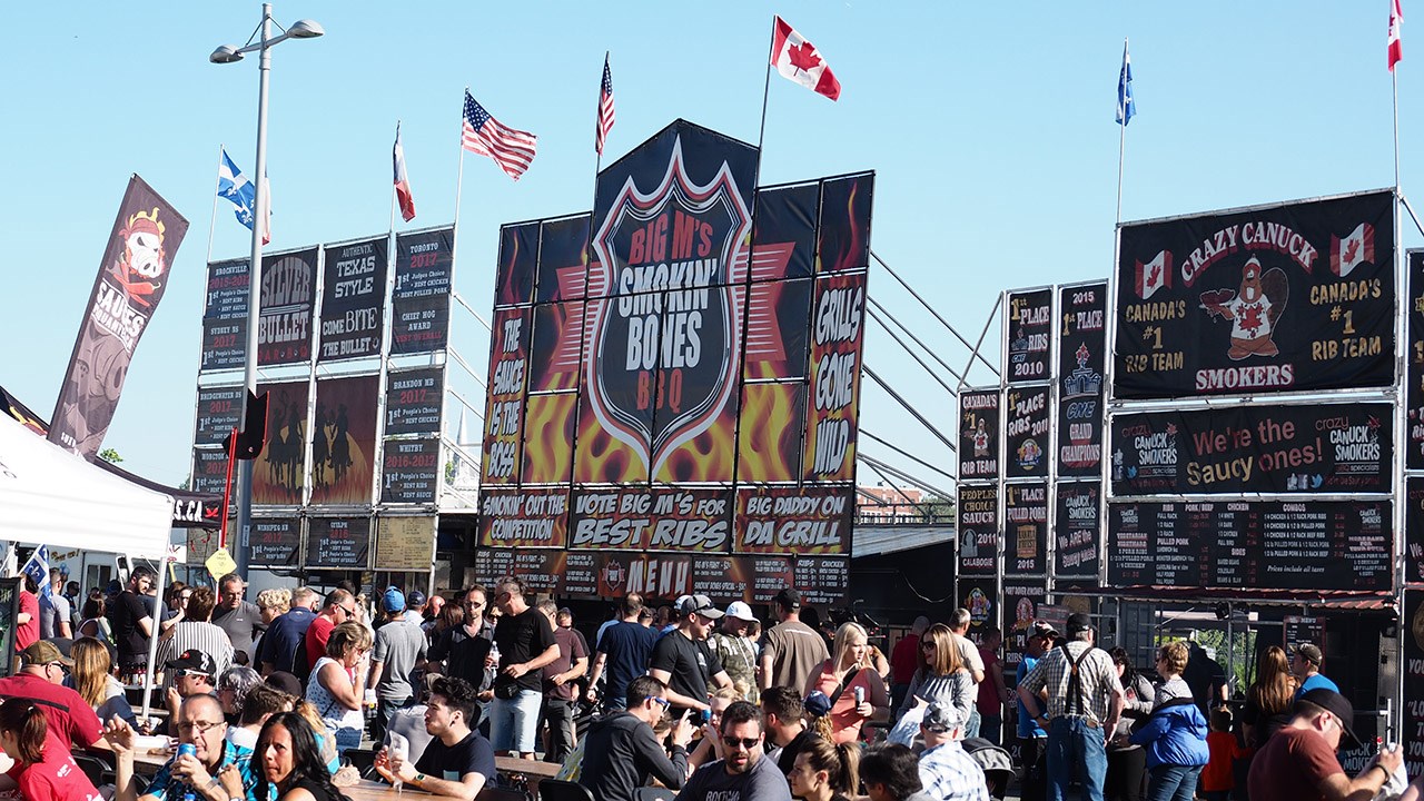 Le soleil et la population au rendez-vous pour le RibFest en Beauce
