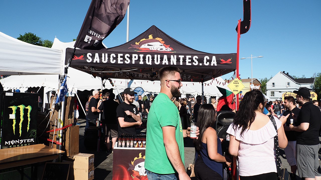 Le soleil et la population au rendez-vous pour le RibFest en Beauce