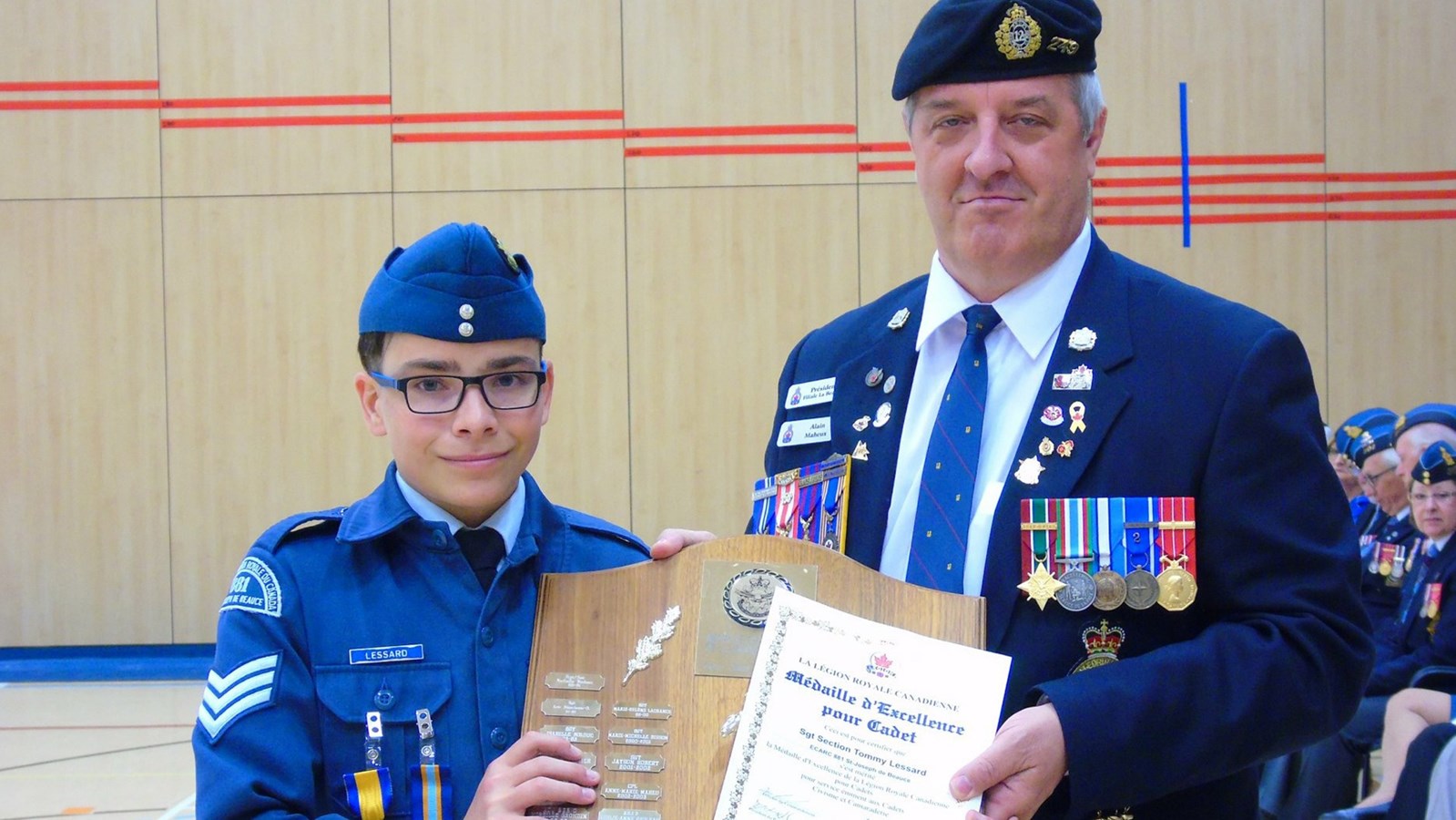 38e Revue annuelle des cadets de l’Escadron 881