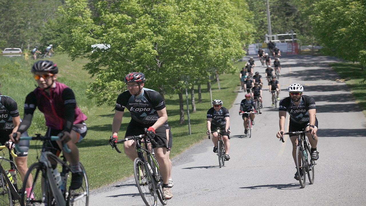 Le soleil était de la partie au 9e Défi du Tour de Beauce