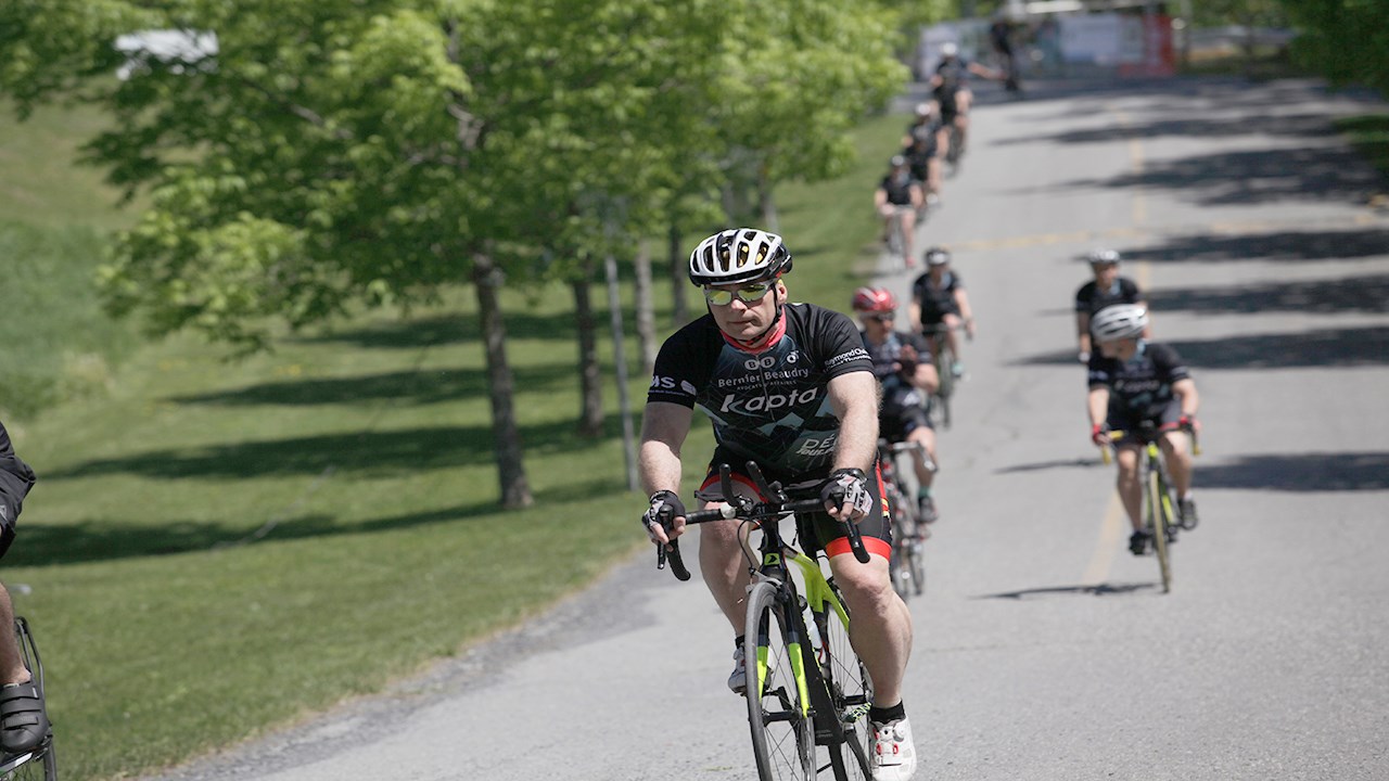 Le soleil était de la partie au 9e Défi du Tour de Beauce