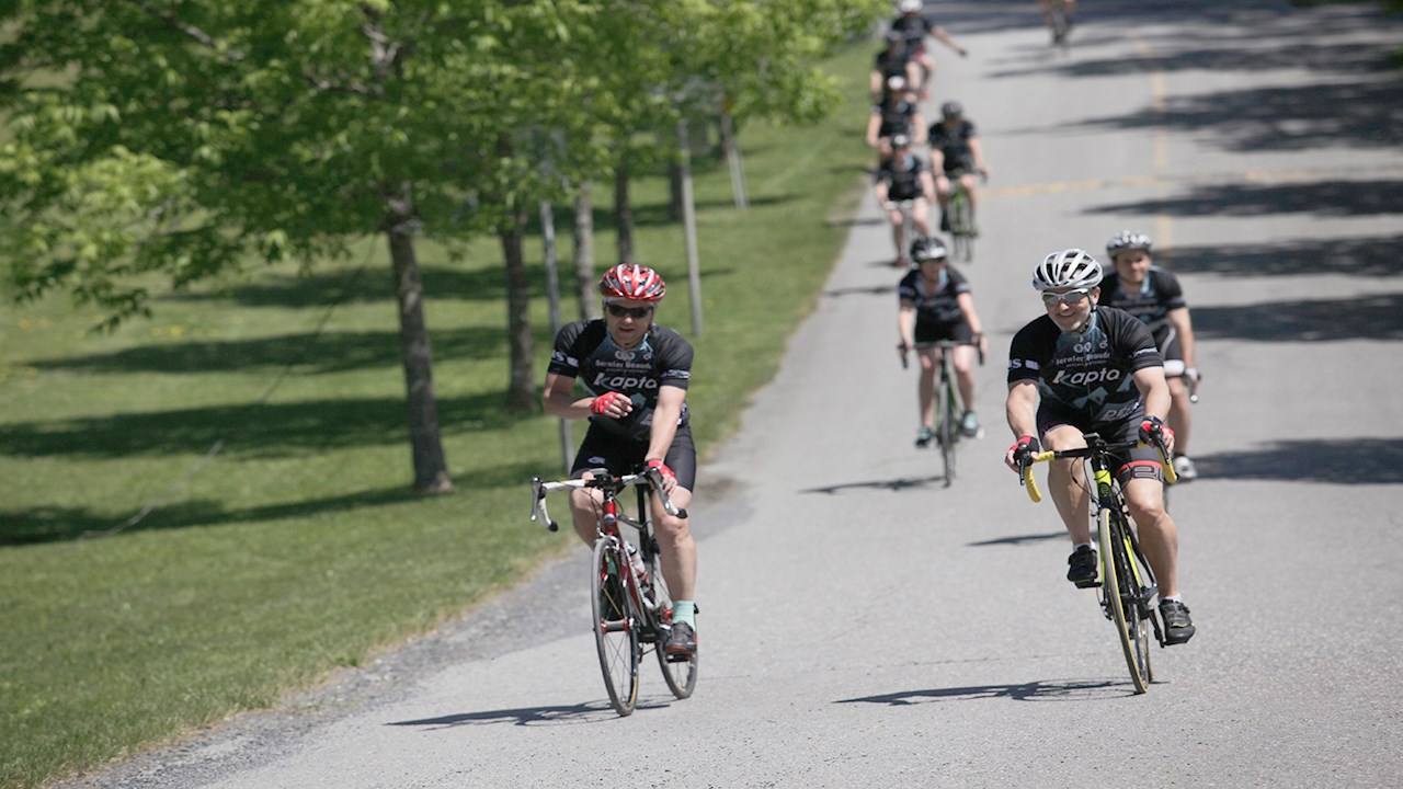 Le soleil était de la partie au 9e Défi du Tour de Beauce
