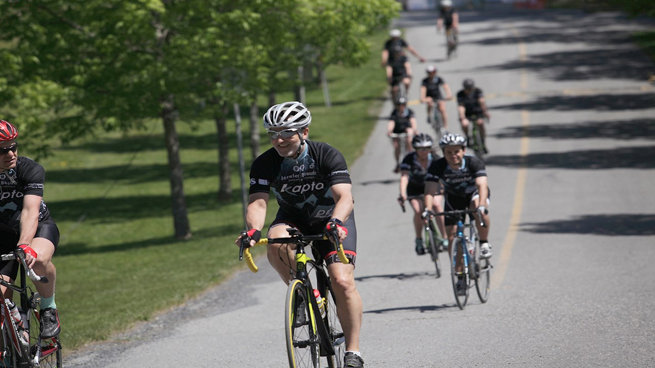 Le soleil était de la partie au 9e Défi du Tour de Beauce