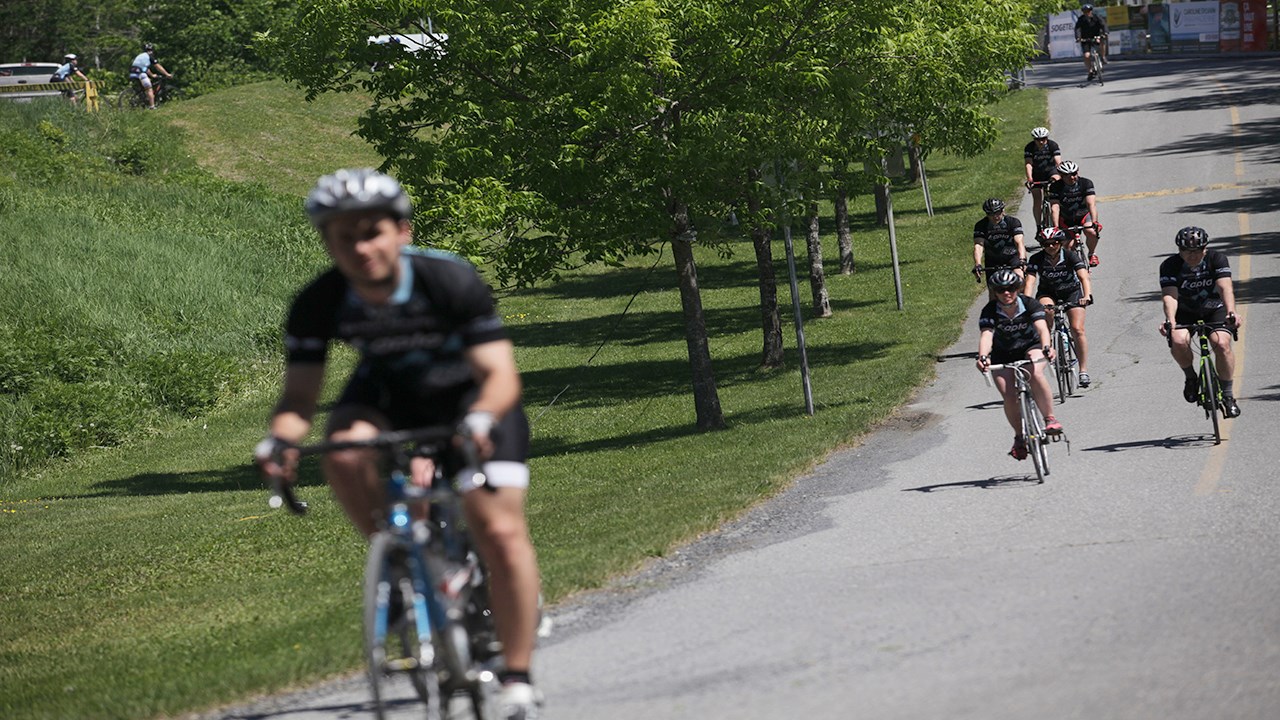 Le soleil était de la partie au 9e Défi du Tour de Beauce