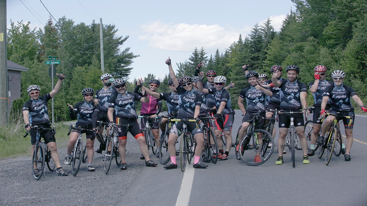 Le soleil était de la partie au 9e Défi du Tour de Beauce